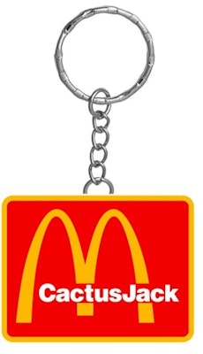 Mcdonald's x Travis Scott CJ Arches Keychain Red Yellow Buy Mcdonald's x Travis Scott CJ Arches Keychain Red Yellow