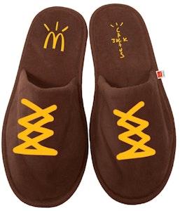 マック×トラヴィス スコット CJハウススリッパ (ブラウン)
Buy マック×トラヴィス スコット CJハウススリッパ (ブラウン)
