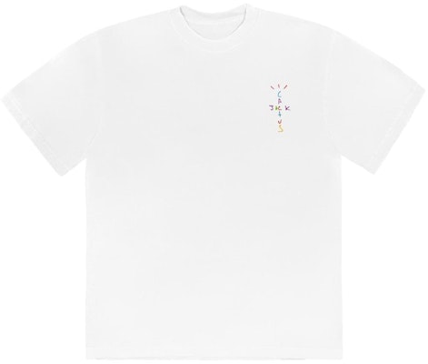 Mcdonald's x Travis Scott CJ Smile T-Shirt White Order Mcdonald's x Travis Scott CJ Smile T-Shirt White
