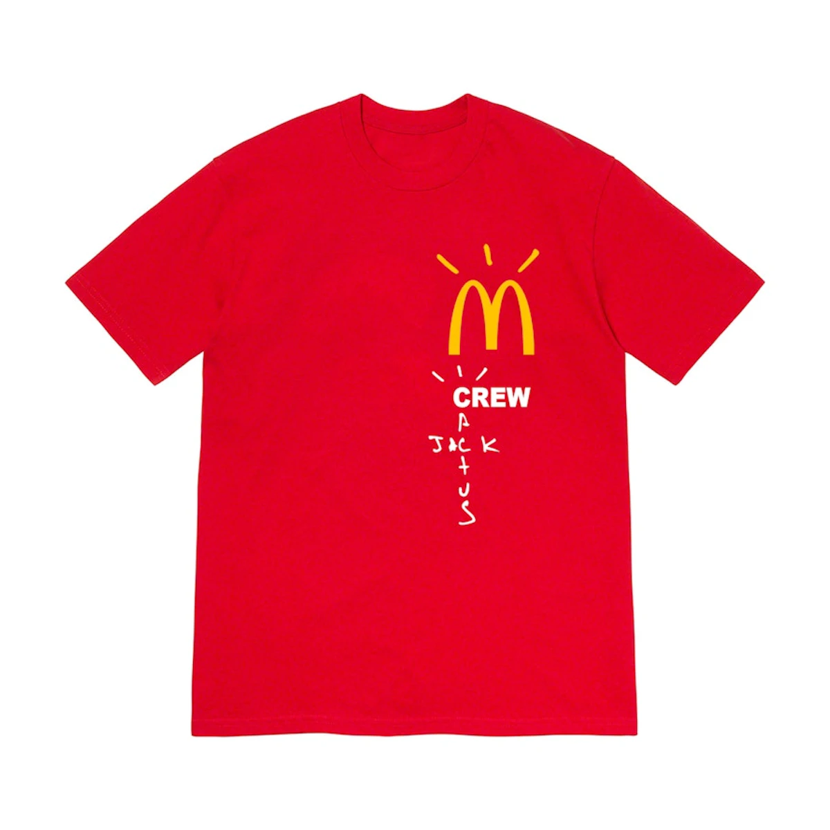 McDonald s X Travis Scott Crew T Shirt Red Great Gifts Club mcdonald-s-x-travis-scott-crew-t-shirt-red-great-gifts-club