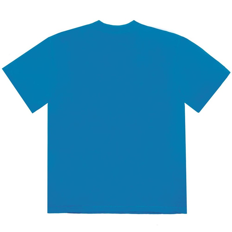 Order Mcdonald's x Travis Scott T-Shirt Blue Edisi Istirahat III