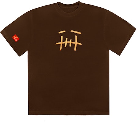 Mcdonald's x Travis Scott Fry T-Shirt II Brown Buy Mcdonald's x Travis Scott Fry T-Shirt II Brown