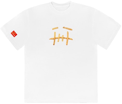 Mcdonald's x Travis Scott Fry T-Shirt White Buy Mcdonald's x Travis Scott Fry T-Shirt White