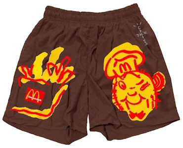 麥當勞 x Travis Scott 插畫短褲 II 咖啡色 Buy 麥當勞 x Travis Scott 插畫短褲 II 咖啡色