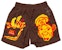 Mcdonald's x Travis Scott Illustration Shorts II Brown