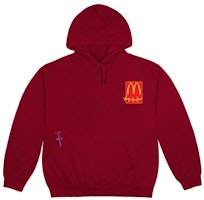 麦当劳 x Travis Scott Live From Utopia 酒红色贴纸卫衣 Order 麦当劳 x Travis Scott Live From Utopia 酒红色贴纸卫衣