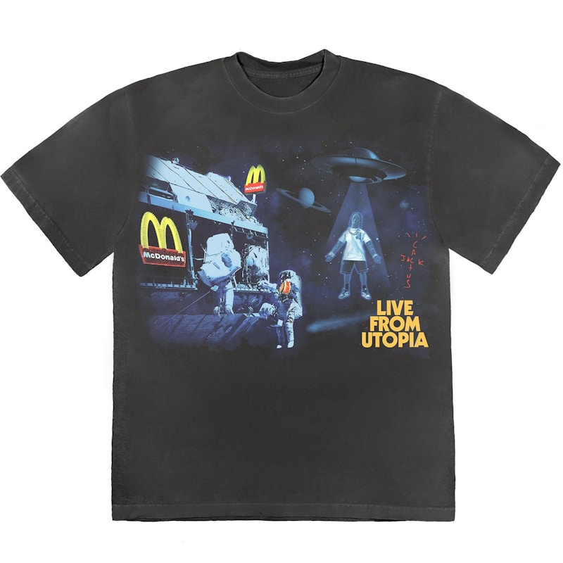 Mcdonald's x Travis Scott Live From Utopia T-Shirt
