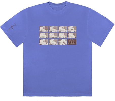 Mcdonald's x Travis Scott Menu Mono Logo T-Shirt III Purple Buy Mcdonald's x Travis Scott Menu Mono Logo T-Shirt III Purple