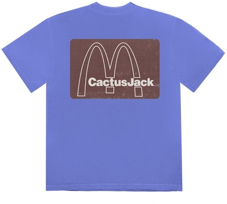 Mcdonald's x Travis Scott Menu Mono Logo T-Shirt III Purple Order Mcdonald's x Travis Scott Menu Mono Logo T-Shirt III Purple