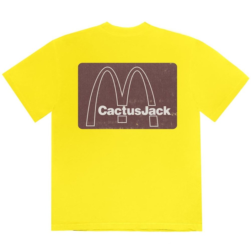 Order Kaos Logo Mono McDonald's x Travis Scott Menu Kuning II