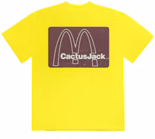 Order Mcdonald's x Travis Scott Menu Mono Logo T-Shirt II Yellow