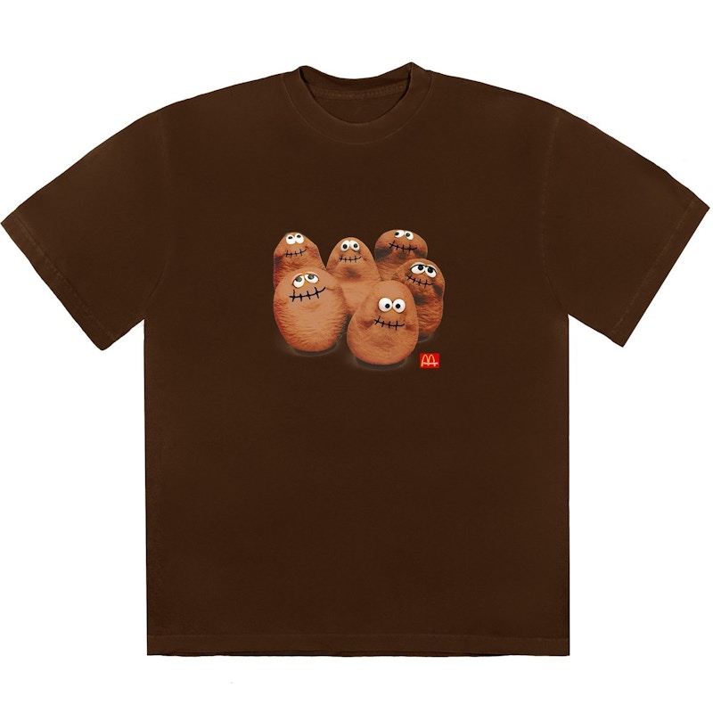 Mcdonald's x Travis Scott Squad T-Shirt III Brown