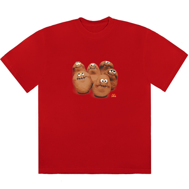 Mcdonald's x Travis Scott Squad T-Shirt Red