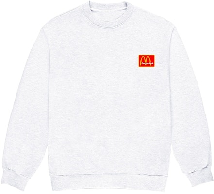 Mcdonald's x Travis Scott Staff Crewneck White Buy Mcdonald's x Travis Scott Staff Crewneck White