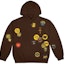 Buy Mcdonald's x Travis Scott Sticker Bomb Hoodie Brown