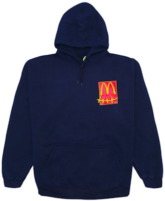 Mcdonald's x Travis Scott Up All Night Sticker Hoodie Navy Order Mcdonald's x Travis Scott Up All Night Sticker Hoodie Navy
