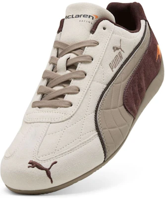 Mclaren Racing x Puma Speedcat 'Alpine Snow Chocolate Fondue' 309452-04 Order Mclaren Racing x Puma Speedcat 'Alpine Snow Chocolate Fondue' 309452-04