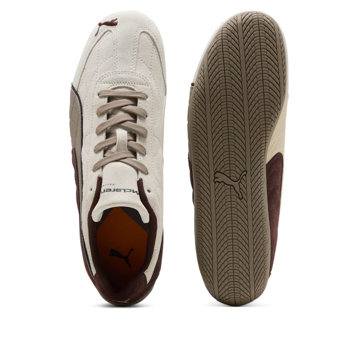 Shop Mclaren Racing x Puma Speedcat 'Alpine Snow Chocolate Fondue' 309452-04