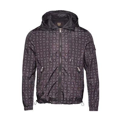 MCM Allover Monogram Hoodie Grey () MHAASMM04EG0