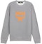 Buy MCM 1976 Logo Embroidered Crewneck Long Sleeve Sweatshirt Grey - . MHAASMM01FM001