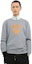 Shop MCM 1976 Logo Embroidered Crewneck Long Sleeve Sweatshirt Grey - . MHAASMM01FM001