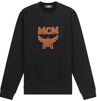 MCM 1976 Series Black Crewneck Embroidered Logo Sweatshirt MHAASMM01BK001 MCM 1976 Series Black Crewneck Embroidered Logo Sweatshirt MHAASMM01BK001