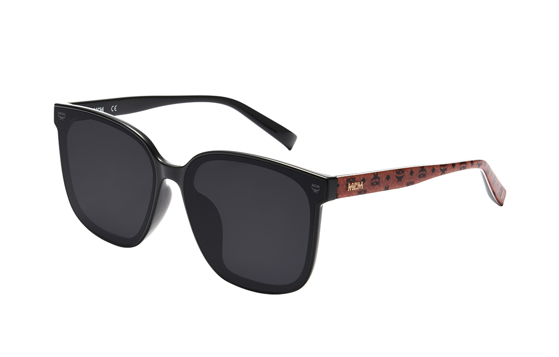 MCM 718 Classic Square Frame Unisex Sunglasses MCMS-718SLB