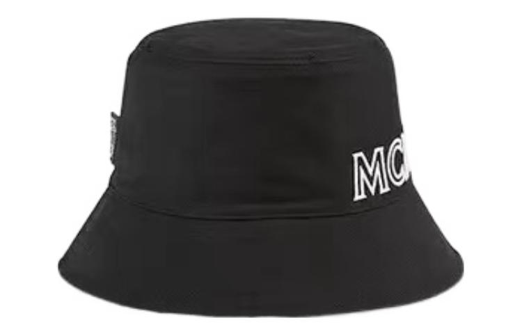 MCM Alphabet Embroidered Bucket Hat Black (). MEHCSBC02BK