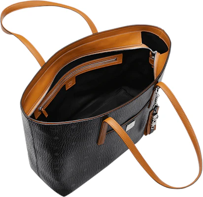 MCM Anya Visetos 肩背包 中號 黑色 深咖色 Lookbook MCM Anya Visetos 肩背包 中號 黑色 深咖色