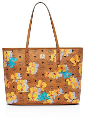 MCM Anya 上拉鏈購物袋 Visetos 花中號 深棕色 Buy MCM Anya 上拉鏈購物袋 Visetos 花中號 深棕色