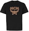 Order MCM Black Loose Fit Letter Logo Crewneck T-Shirt. MHTBSMM09-B200