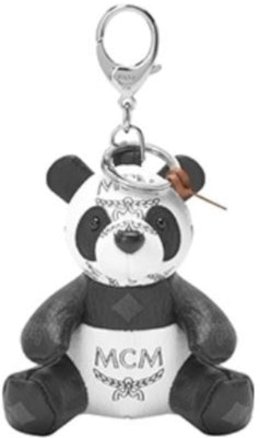 MCM Black White Panda Keychain Bag Charm Unisex Black White. MXZAAXA01WT Buy MCM Black White Panda Keychain Bag Charm Unisex Black White. MXZAAXA01WT
