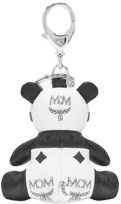 MCM Black White Panda Keychain Bag Charm Unisex Black White. MXZAAXA01WT Shop MCM Black White Panda Keychain Bag Charm Unisex Black White. MXZAAXA01WT