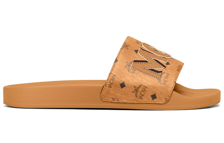 MCM Calfskin Slide 'Yellow' 圖 2