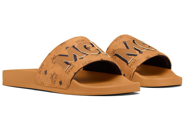 MCM Calfskin Slide 'Yellow' 圖 3