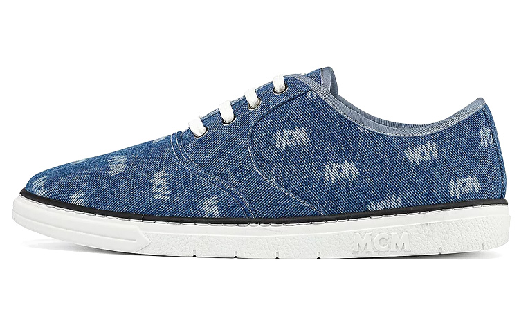 MCM Classic Low 'Blue Fashion Sneakers' MEXCASU01LL