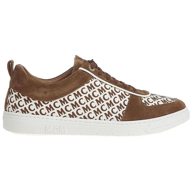 Order MCM 帆布 百搭時尚 板鞋 男款 棕色