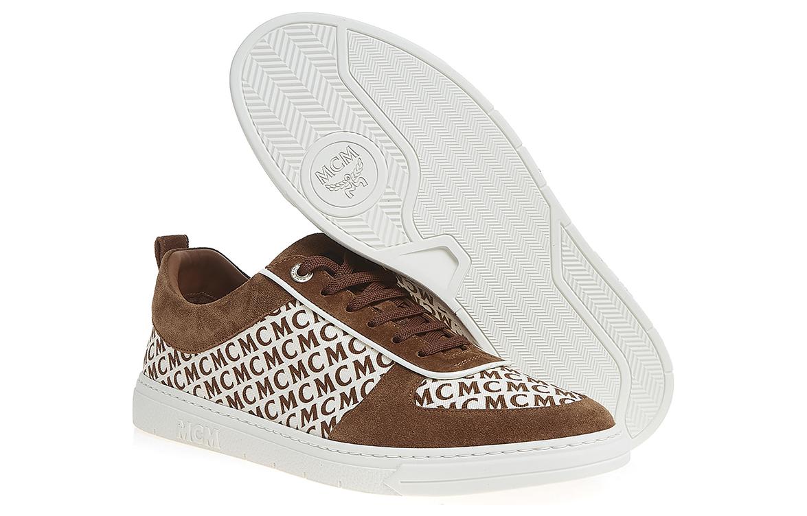 Purchase MCM 帆布 百搭時尚 板鞋 男款 棕色