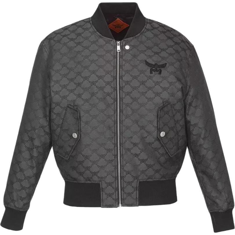 MCM Full-Zip Long Sleeve Jacket Black MHJESMM01ED00