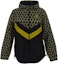 Order MCM FW22 Geometric Print Zip-Up Hoodie Jacket Black MHJCAMM04YW