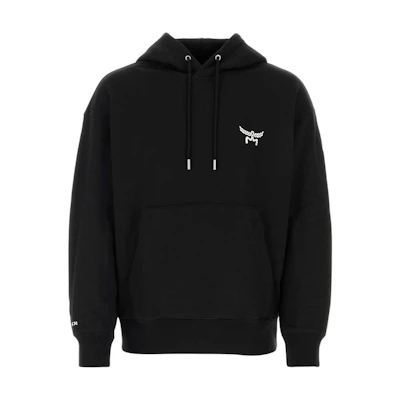 MCM FW23 Letter Logo Print Crewneck Sweatshirt Unisex in Cognac MFADAMM05CO00S