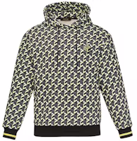 MCM Geometric Print Loose Fit Hoodie Yellow Long Sleeve MHACSCK02YW MCM Geometric Print Loose Fit Hoodie Yellow Long Sleeve MHACSCK02YW