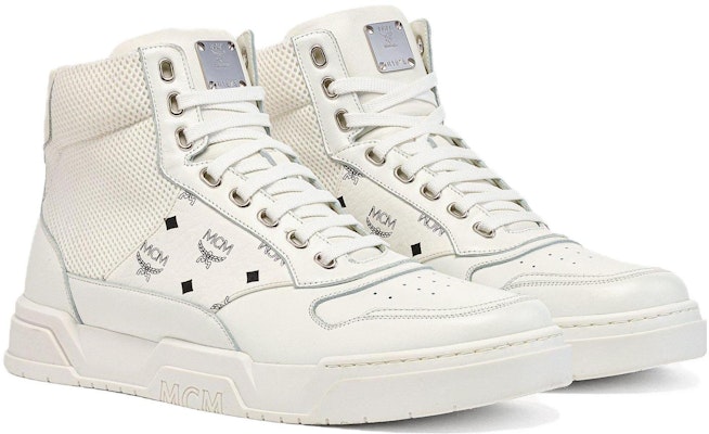 MCM Kasut Tinggi 'Simplicity White' MEXDASW02WT Lookbook MCM Kasut Tinggi 'Simplicity White' MEXDASW02WT