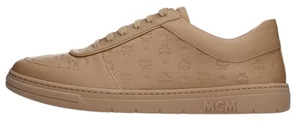 MCM Leather Fashion Low-Top Sneaker 'Beige' MEXCSMM16I6040 Buy MCM Leather Fashion Low-Top Sneaker 'Beige' MEXCSMM16I6040
