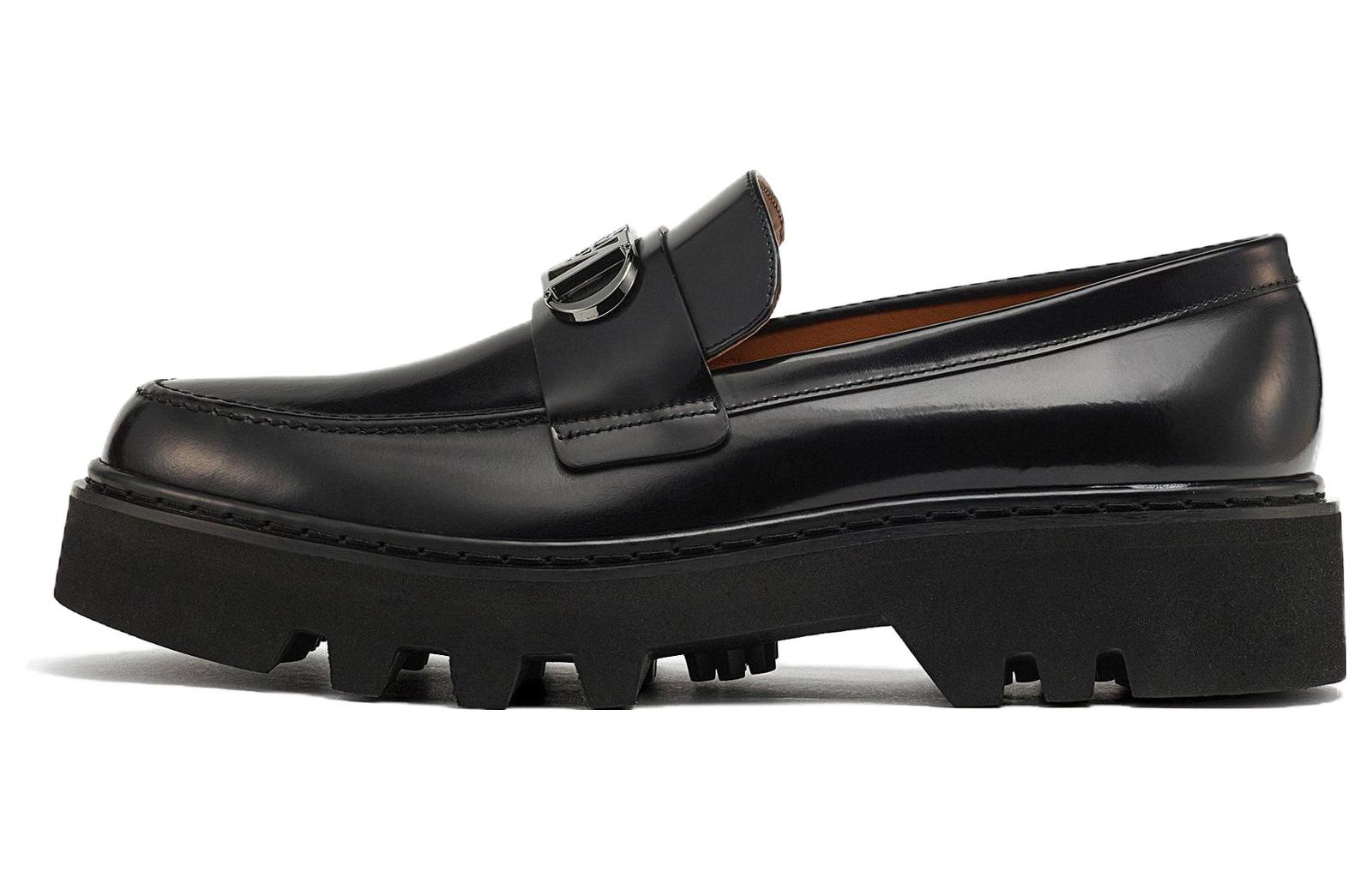 MCM Leather Loafer 'Black' MEXDSLD01BK041