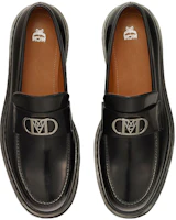 Lookbook MCM Sepatu Loafer Kulit 'Hitam' MEXDSLD01BK041