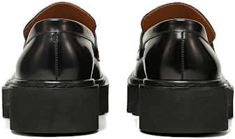 Shop MCM Sepatu Loafer Kulit 'Hitam' MEXDSLD01BK041