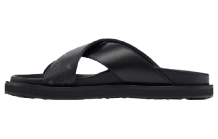 MCM Leather Slip-On 'Versatile Comfort Black' MEXDSMM08BK