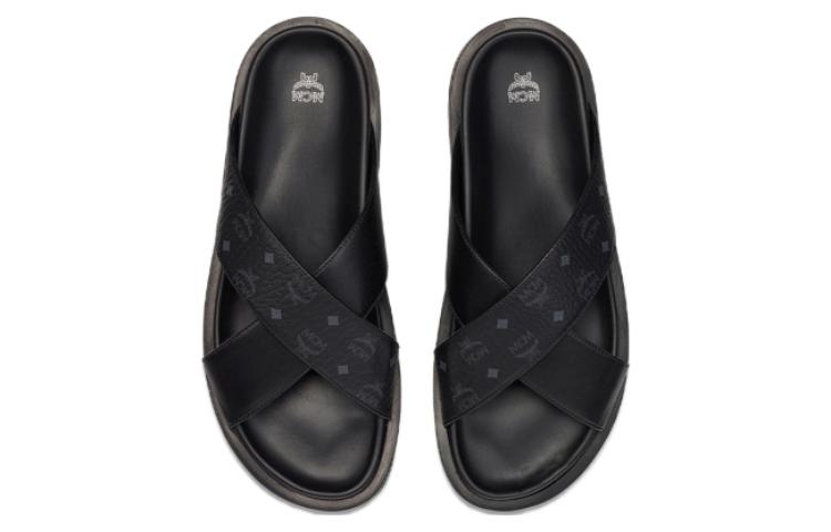 Purchase MCM Leather Slip-On 'Versatile Comfort Black' MEXDSMM08BK