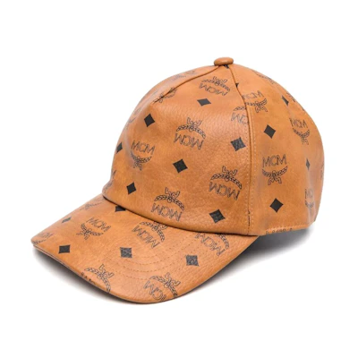 MCM Logo Canvas Baseball Cap for Men MECBAMM01CO